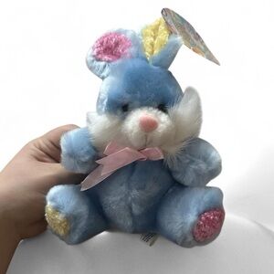 Forever Beautiful Blue Bunny Rabbit Plush